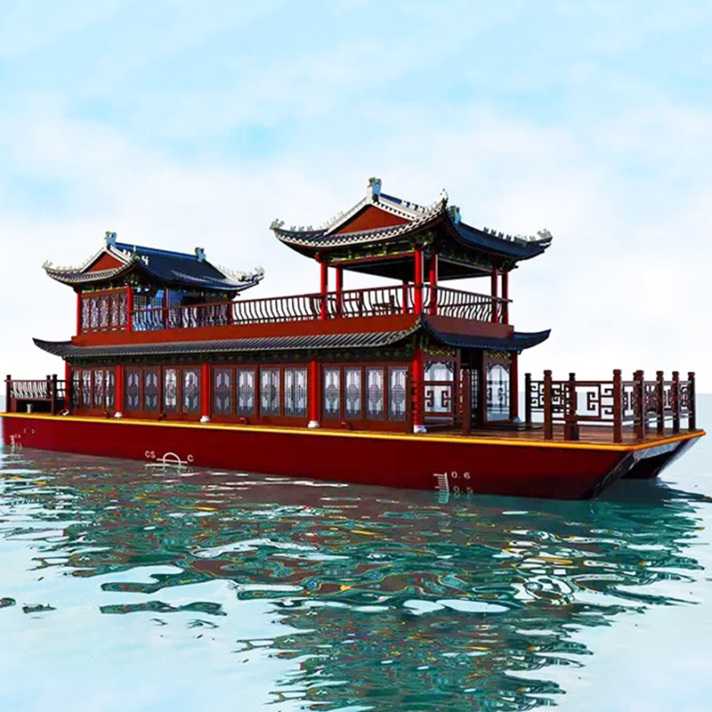 中式餐飲畫(huà)舫船